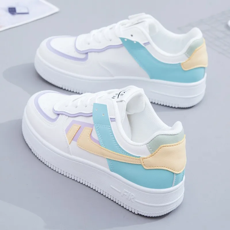 Vans Shoes Old Skool - Modne sznurowane płaskie buty na co