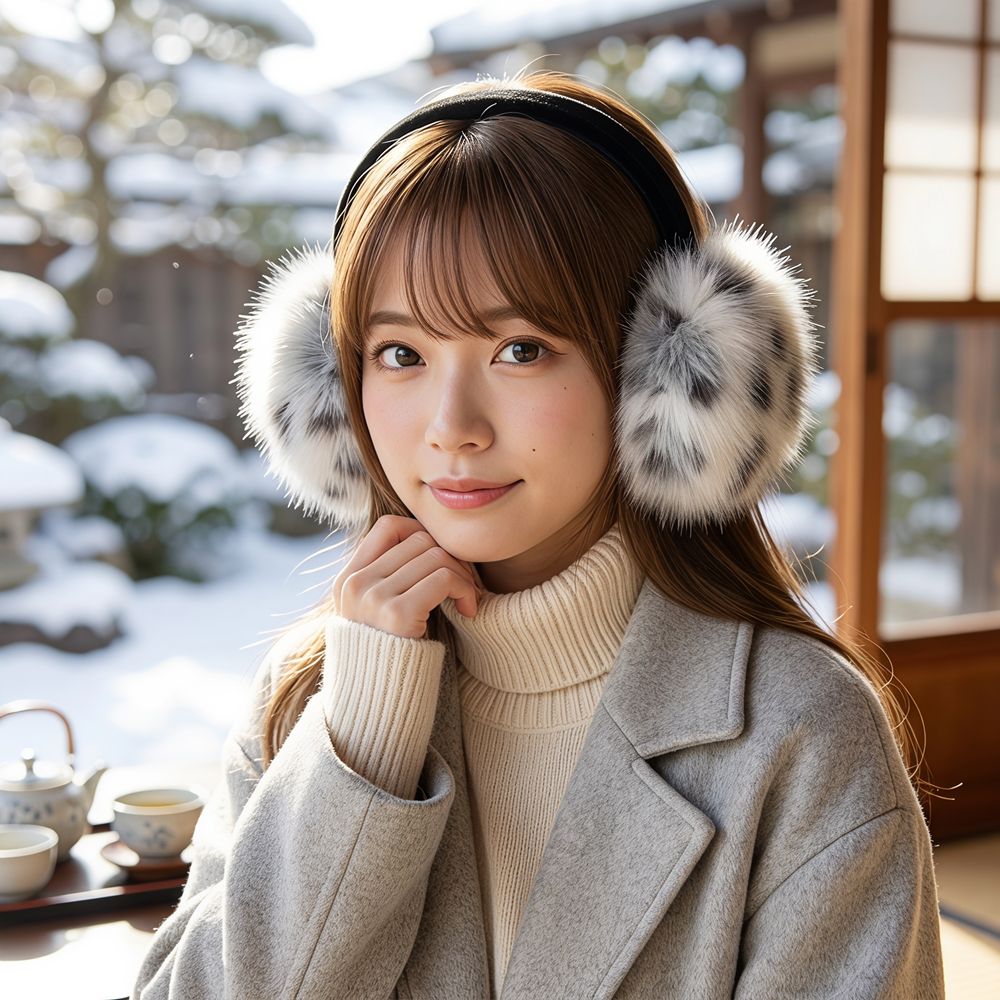 Miękkie nauszniki z imitacji f – Earmuffs Foldable recenzja i cena