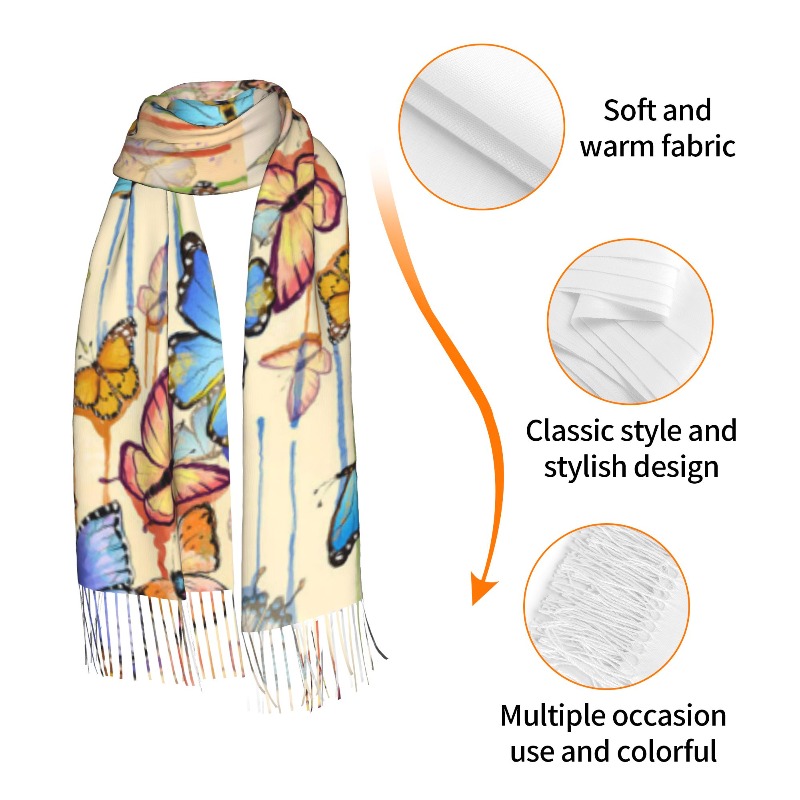 Retro Zimowy Szal Kaszmirowy z – Cashmere Pashmina Wrap recenzja i cena