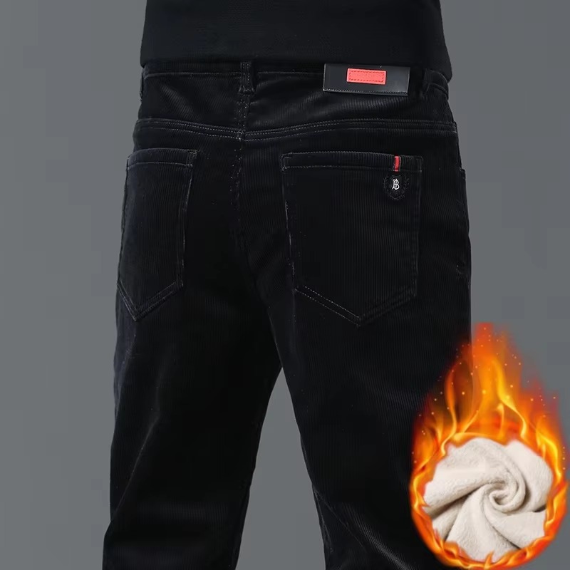 Męskie spodnie z sztruksu, zim – Corduroy Pant Warm recenzja i cena