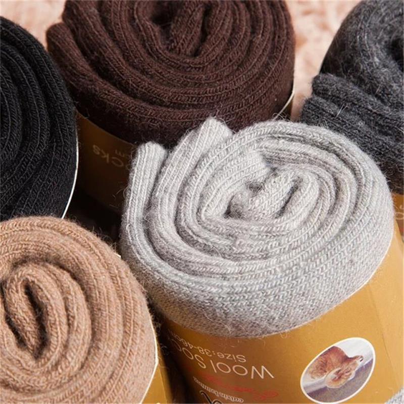 4Pairs/Lot Męskie zimowe super – Thermal Sock Wool recenzja i cena