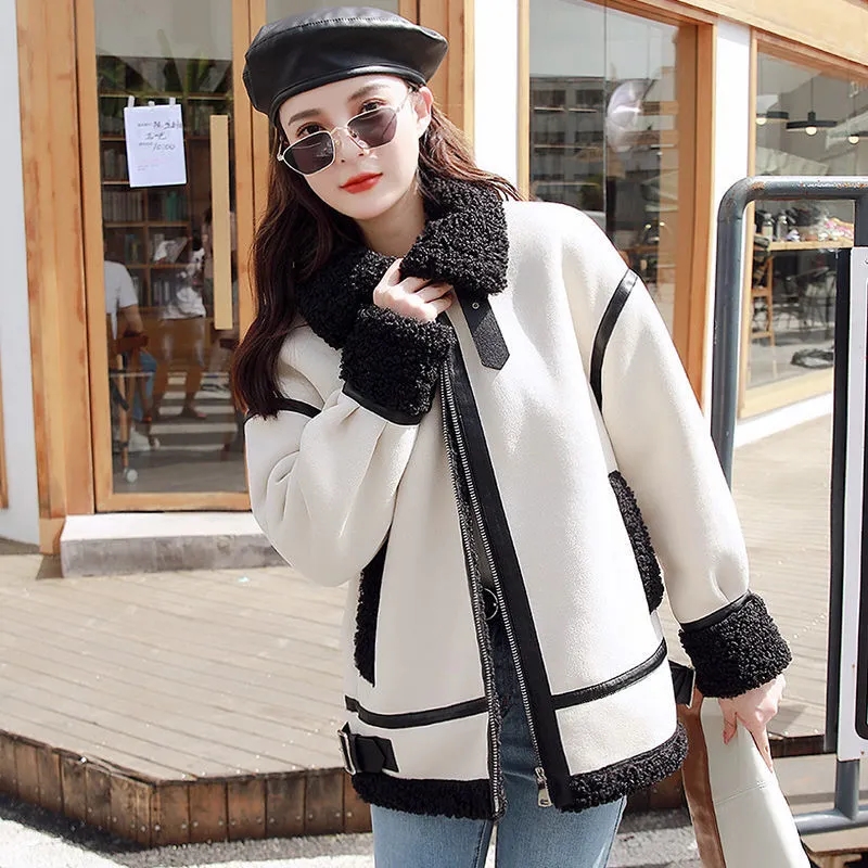 Płaszcz z futra jagnięcego dam – Wool Coat Peacoat recenzja i cena