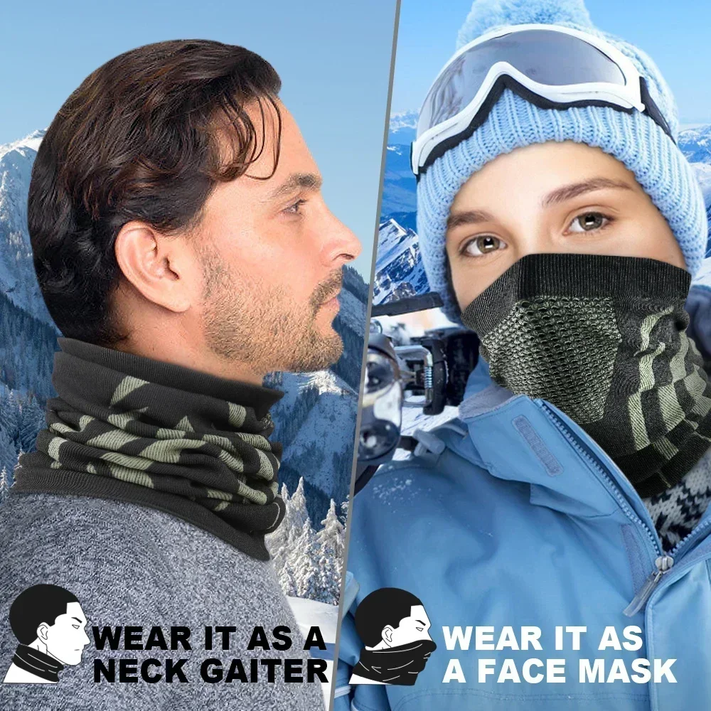 Winter Ring Tube Soft Bandana  – Neck Gaiter Fleece recenzja i cena